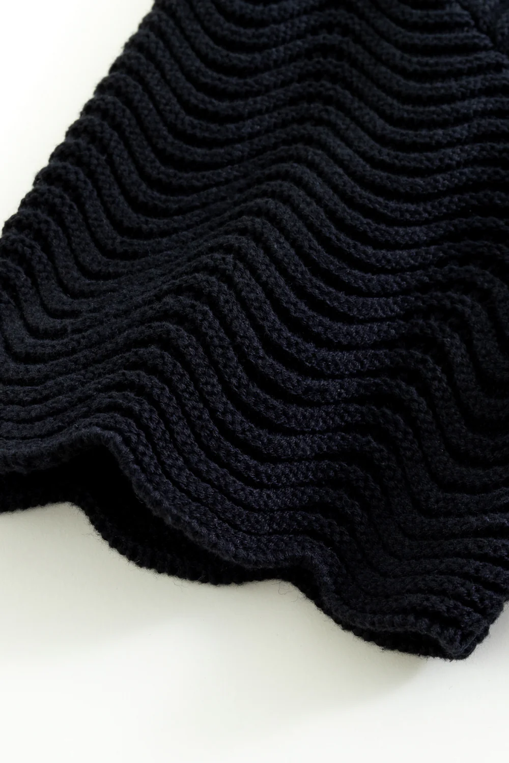 Black Shale Stitch Button Up - Image 5