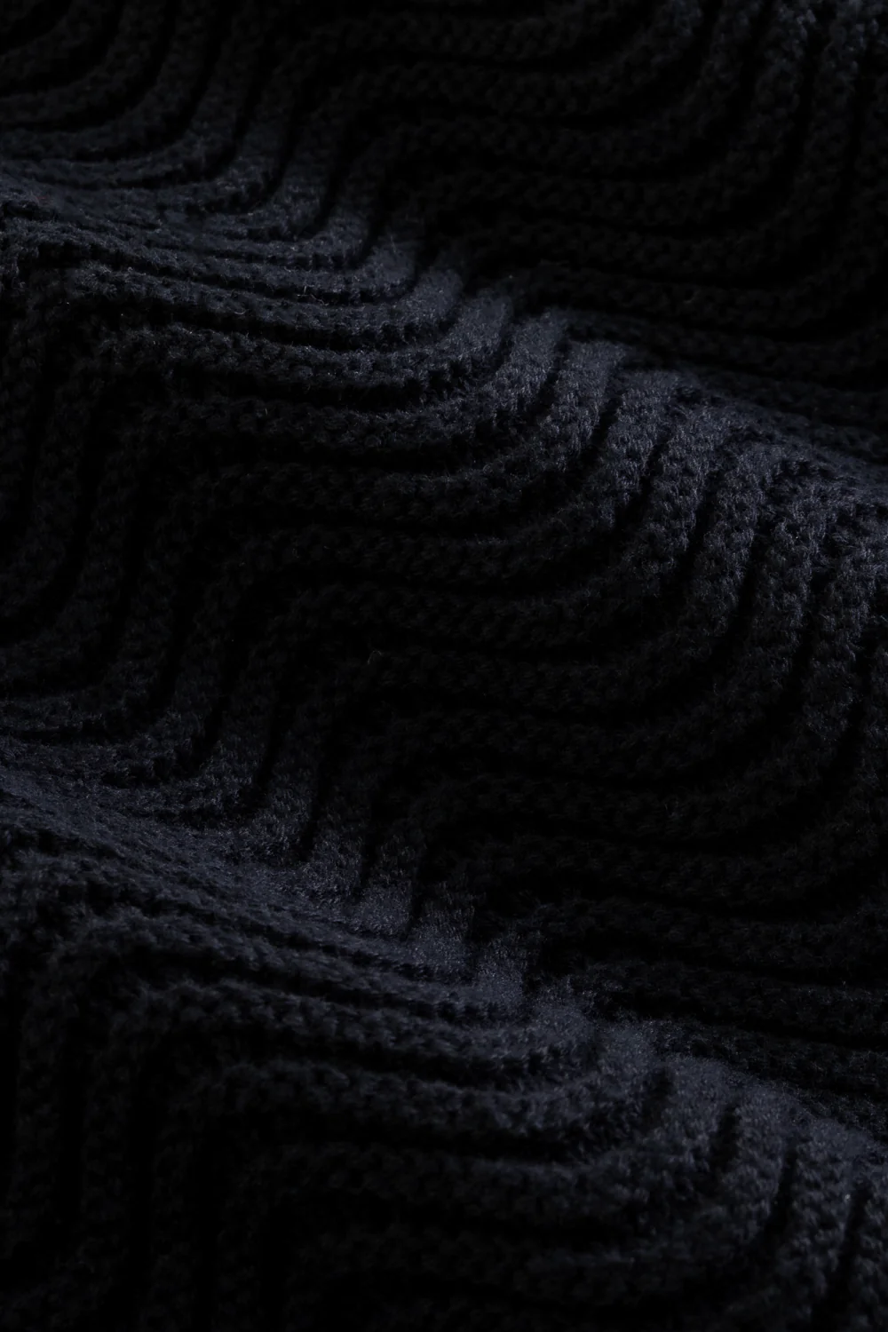 Black Shale Stitch Button Up - Image 8