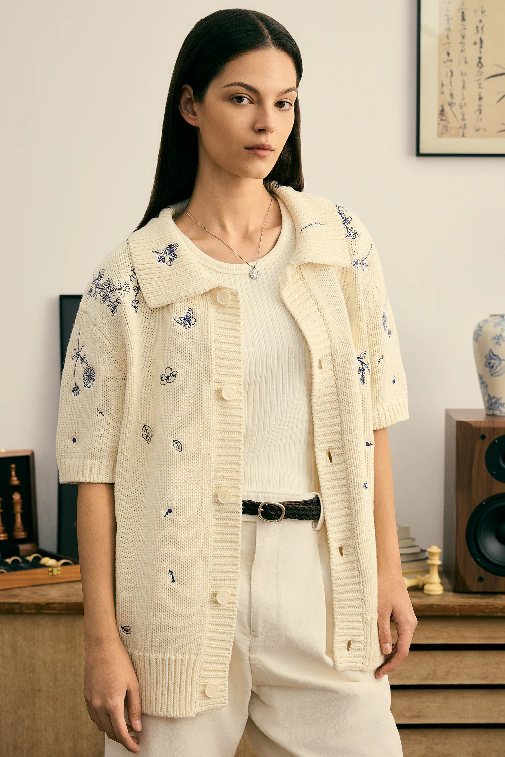 Fine China Button Up - Image 3