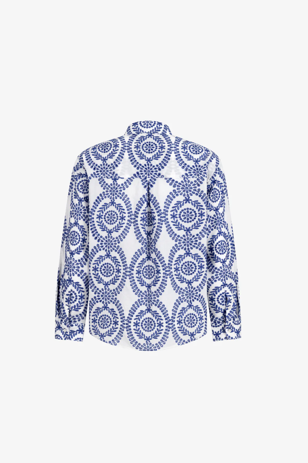 Fine China Embroidery Button Up - Image 6